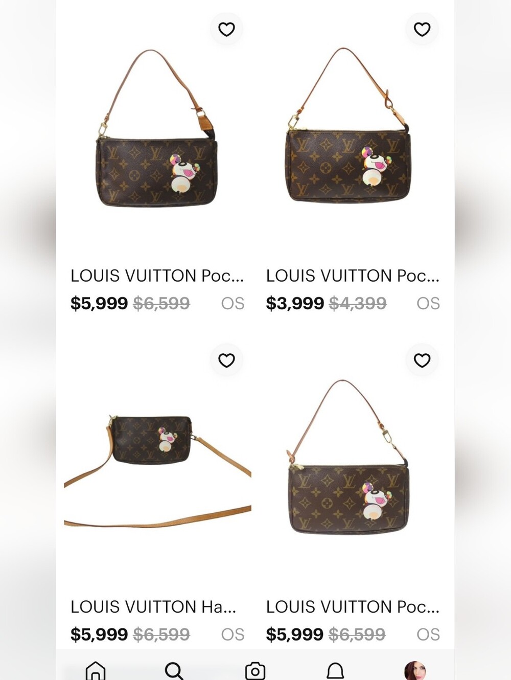 Louis Vuitton Murakami Panda Pochette Accessoires Limited Edition ✨ COA - Picture 15 of 16